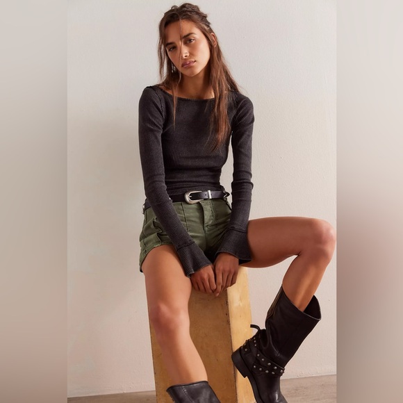 FREE PEOPLE Women’s We The Free Soul Sister Layering Top-Black-SIZE X-SMALL - Picture 2 of 16